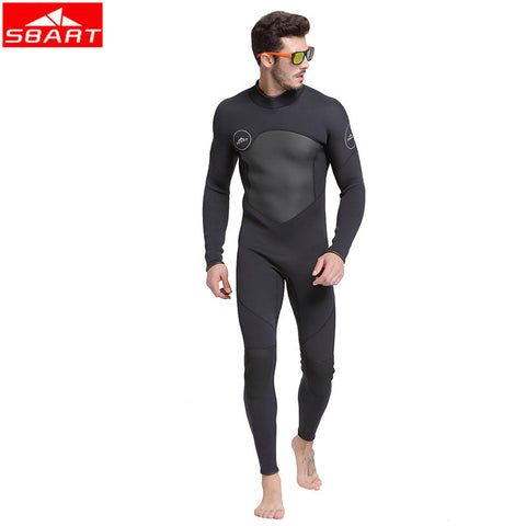 SBART 1.5mm Neoprene Men Diving Wetsuit High Elasticity Stitching Beach Equipment