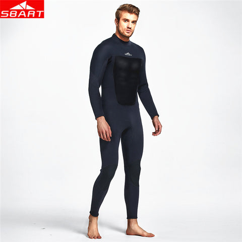 SBART 3mm Men's Neoprene Surf Wetsuit Surfing Swimming Equipment