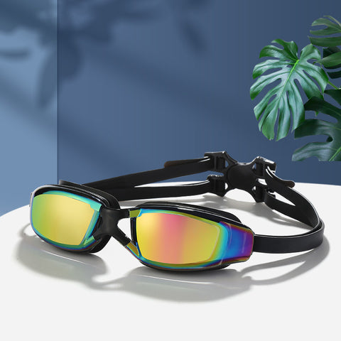 Waterproof UV Anti Fog Swimming Goggles Swim Glasses