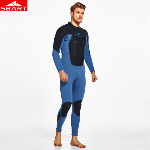 SBART 3mm Men's Neoprene Surf Wetsuit Surfing Swimming Equipment