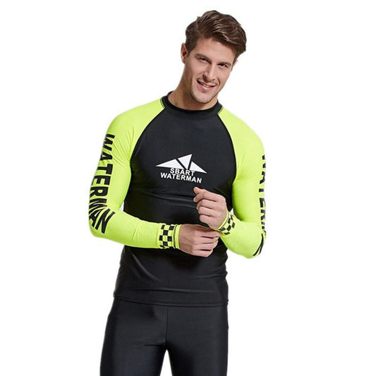 SBART Long Sleeve Diving Wetsuit Lycra Quick-dry Sun Protection T-shirt