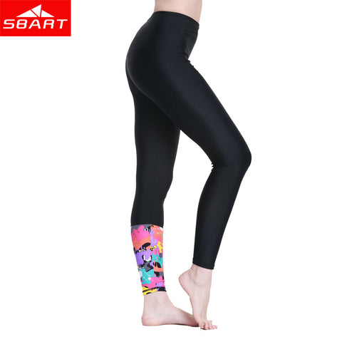 SBART Women Snorkeling Leggings Wetsuit Pant Rash Guard Tight Pants