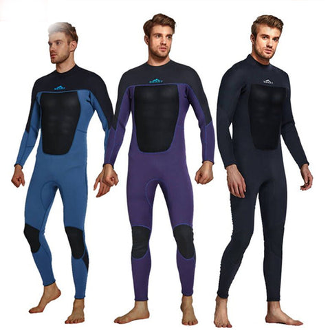 SBART 3mm Men's Neoprene Surf Wetsuit Surfing Swimming Equipment