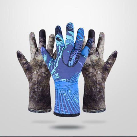 3mm Diving Gloves Neoprene Swimming Flippers Underwater Fishing Equipment