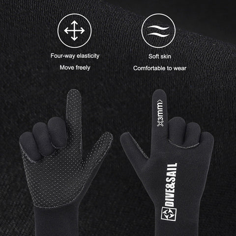 5mm 3mm 2mm Diving Gloves Neoprene Swimming Flippers Surf Equipment